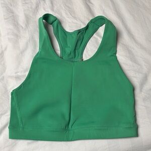 Women's Back Country Green Sports Bra